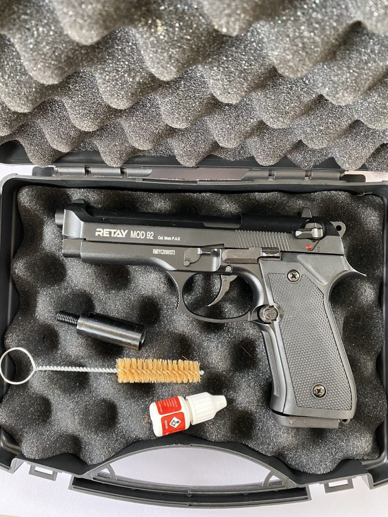 Retay P114 Blank Gun - Black