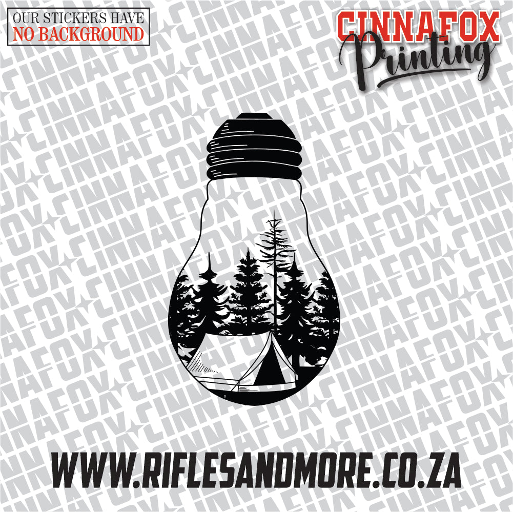 Camping #5 Vinyl Decal Sticker