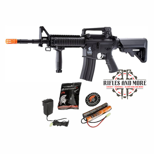 Lancer Tactical Gen. 2 M4 RIS LT-04B Airsoft Gun AEG Rifle - BLACK