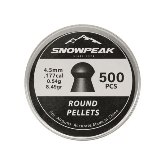 Artemis Snowpeak Round Pellets for Airguns 4.5mm 500 PCS