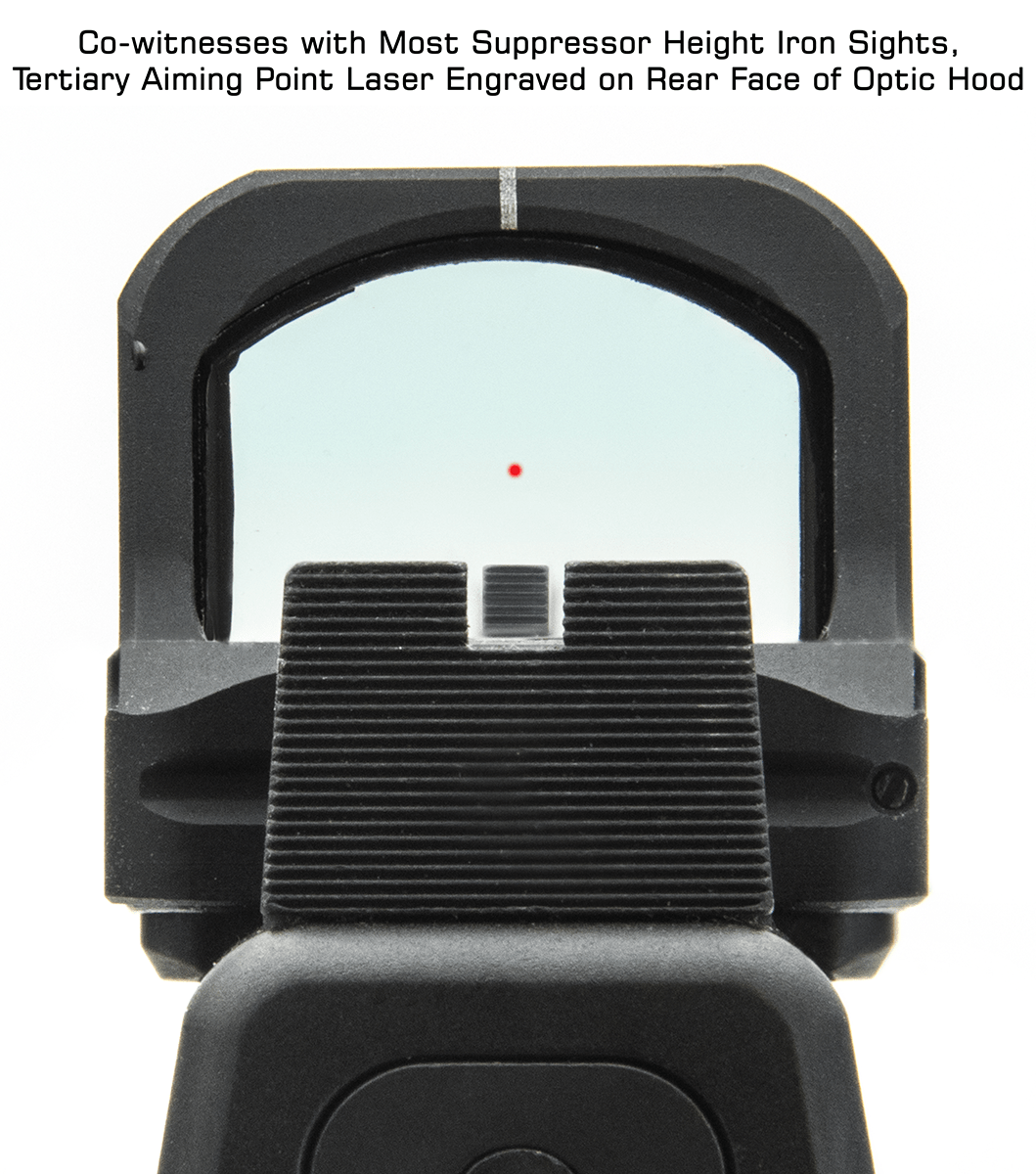 UTG® OP3 Micro, Red 4 MOA Single Dot, for DOCTER®