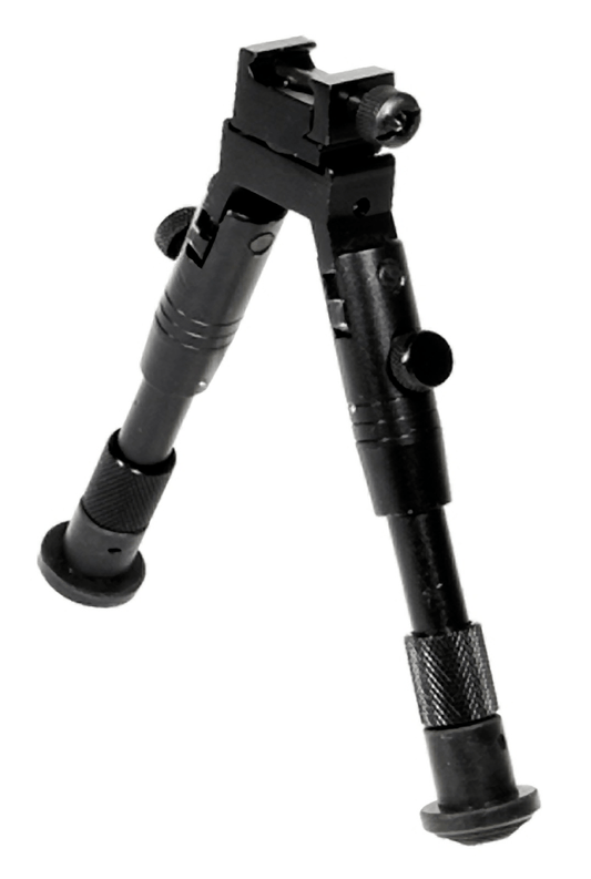 UTG® Shooter's SWAT Bipod, Rubber Feet, 6.2"-6.7" Center Height